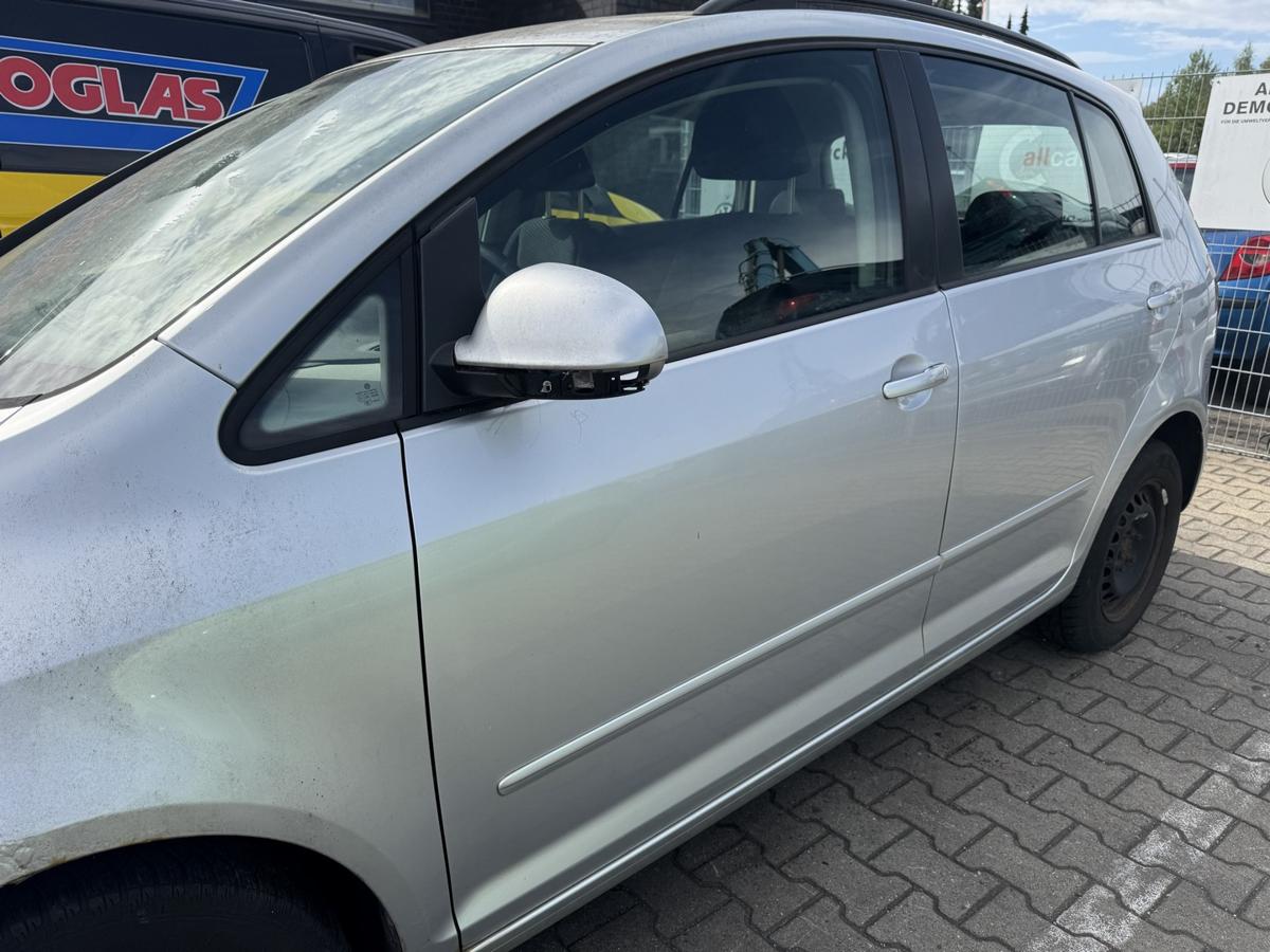 VW Golf Plus 2 original T&uuml;r vorn links LA7W Reflexsilber Rohbau Bj.2009